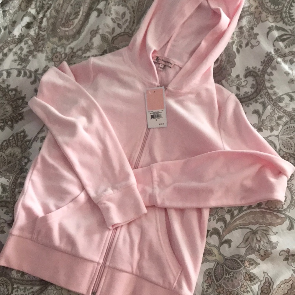Juicy Couture velour zip jacket